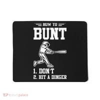 How To Bunt Batter Baseball Men Catcher Pitcher Mousepad thumb 0
