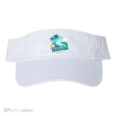 Hawaii Tropical Beach Palm Trees Visor