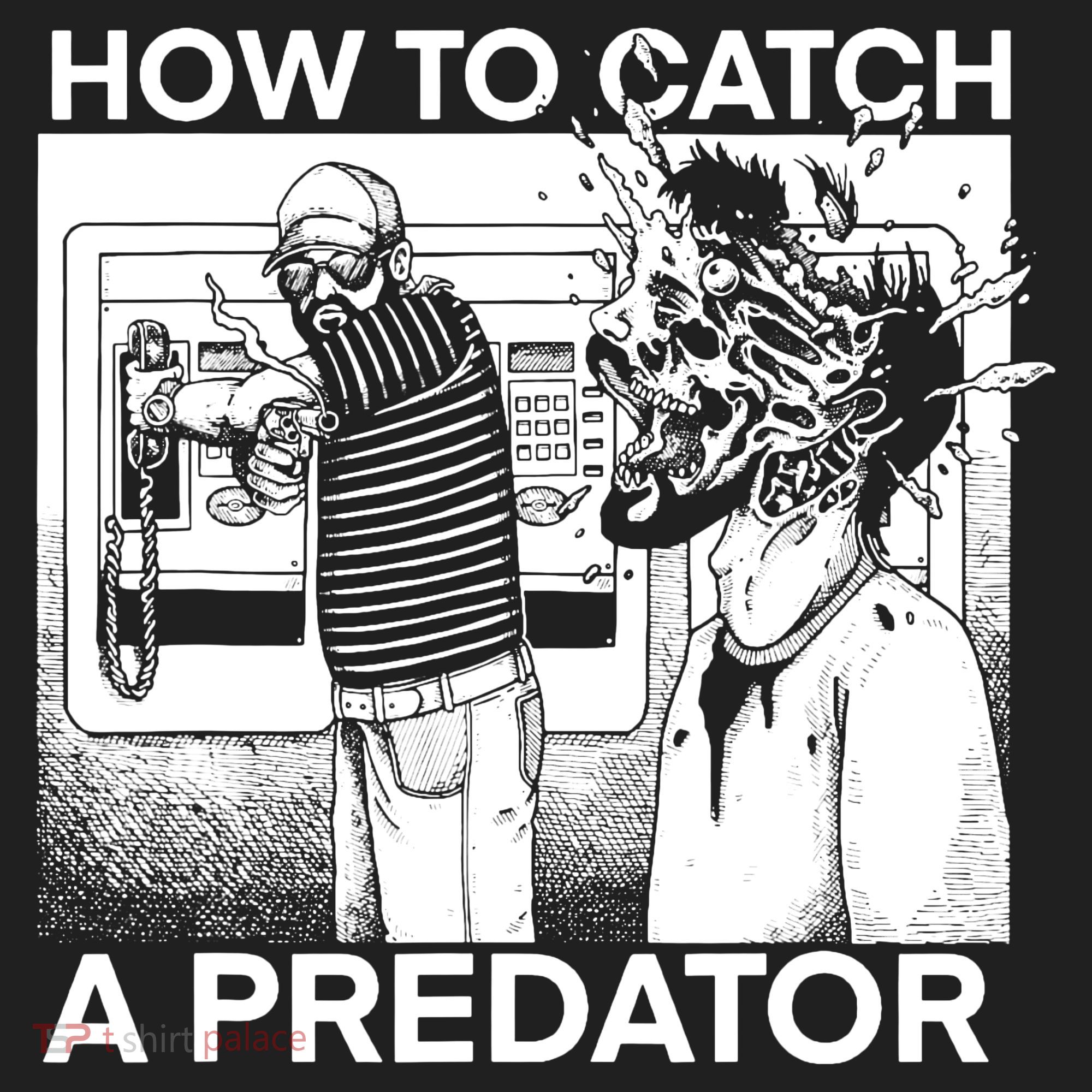 How To Catch A Predator Horror Women's Sweatshirt