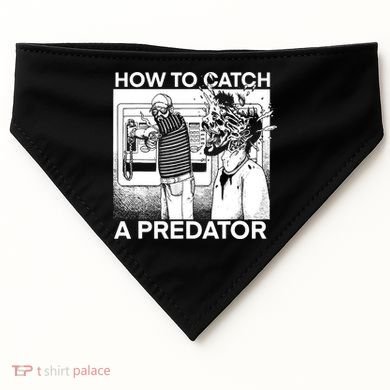 How To Catch A Predator Horror USA-Made Doggie Bandana