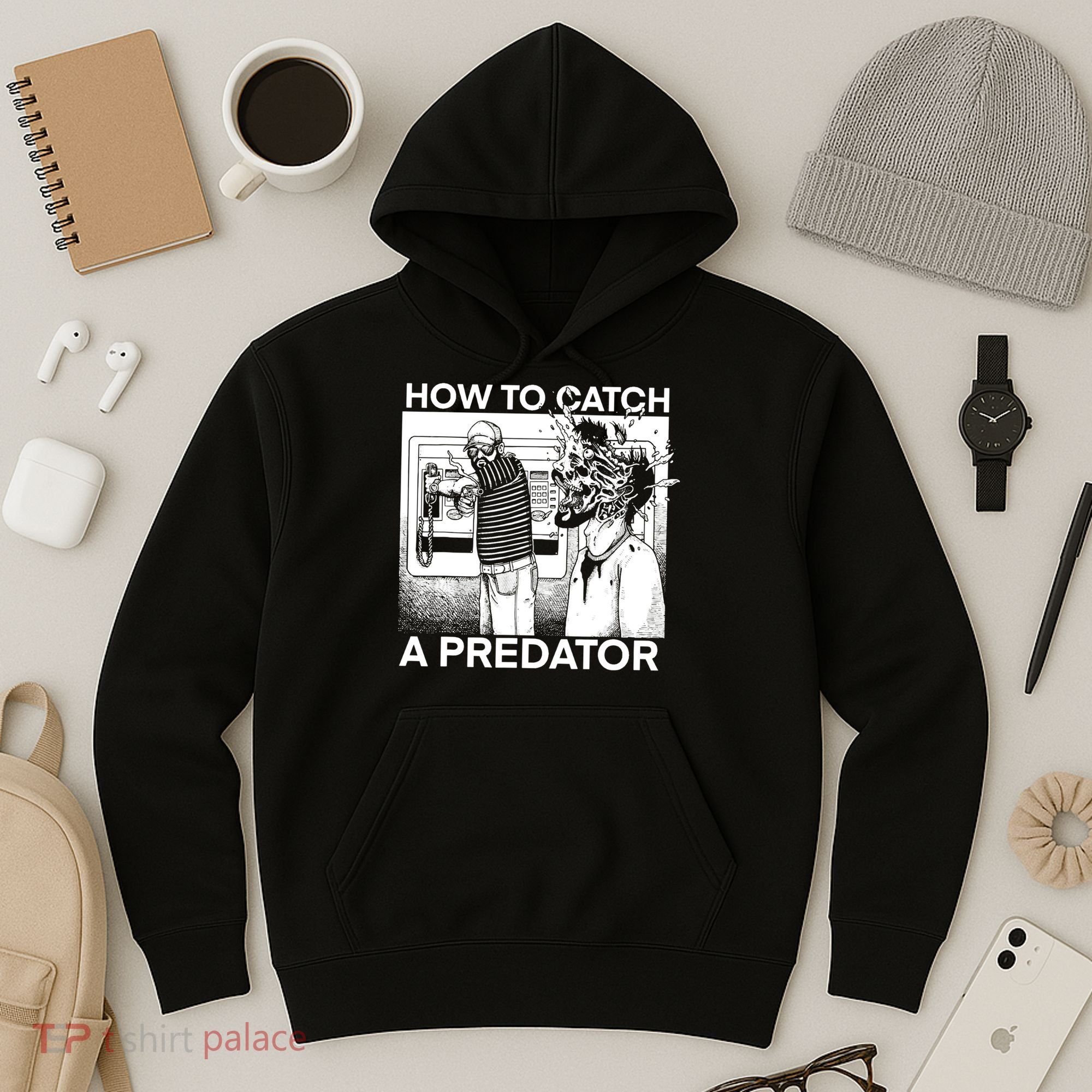 How To Catch A Predator Horror Hoodie