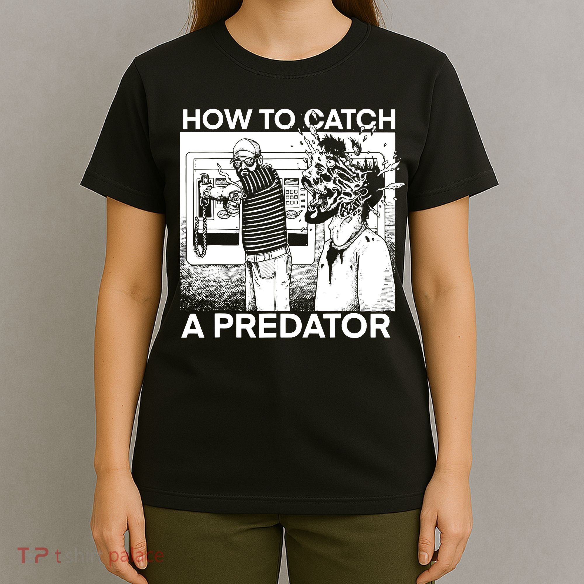 How To Catch A Predator Horror T-Shirt