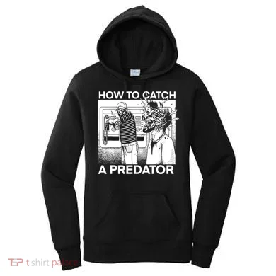 How To Catch A Predator Horror Women's Hoodie