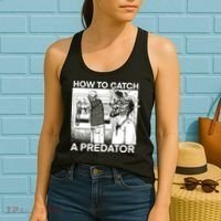 How To Catch A Predator Horror Women's Tank Top thumb 2