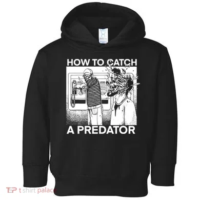 How To Catch A Predator Horror Toddler Hoodie