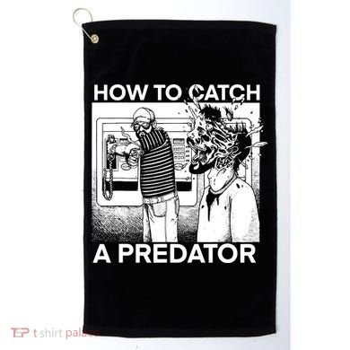 How To Catch A Predator Horror Golf Towel