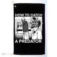 How To Catch A Predator Horror Golf Towel thumb 0