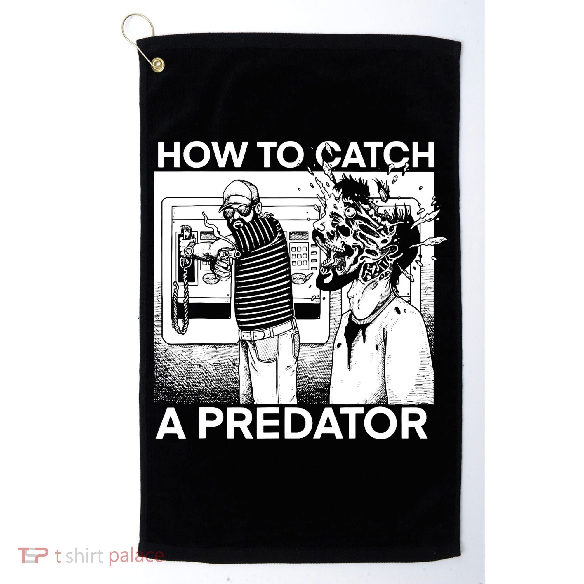 How To Catch A Predator Horror Golf Towel
