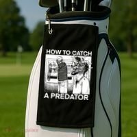 How To Catch A Predator Horror Golf Towel thumb 2