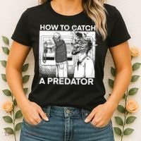 How To Catch A Predator Horror Women's T-Shirt thumb 2