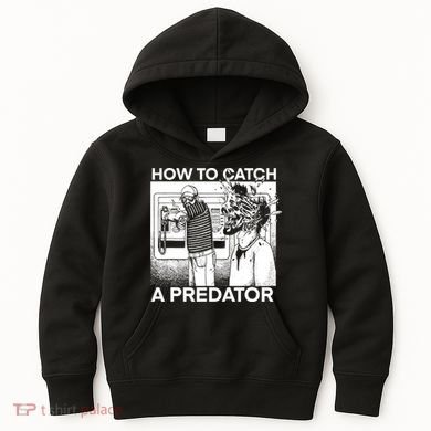 How To Catch A Predator Horror Kids Hoodie