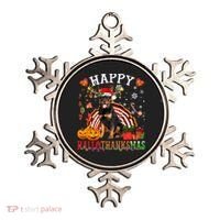 Halloween Thanksgiving Christmas Rottweiler Hallothanksmas Gift Ornament thumb 0