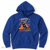 Halloween Thanksgiving Christmas Rottweiler Hallothanksmas Gift Hoodie thumb 0
