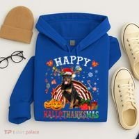 Halloween Thanksgiving Christmas Rottweiler Hallothanksmas Gift Hoodie thumb 4