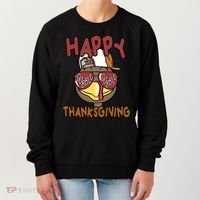 Happy Thanksgiving Cool Gobble Turkey Women's Sweatshirt thumb 0