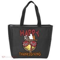 Happy Thanksgiving Cool Gobble Turkey Tote Bag thumb 0