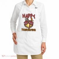 Happy Thanksgiving Cool Gobble Turkey Apron thumb 2