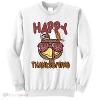 Happy Thanksgiving Cool Gobble Turkey Sweatshirt thumb 0