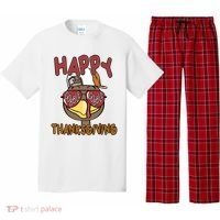 Happy Thanksgiving Cool Gobble Turkey Pajama Set thumb 0