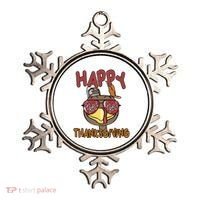 Happy Thanksgiving Cool Gobble Turkey Ornament thumb 0