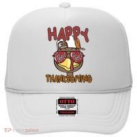 Happy Thanksgiving Cool Gobble Turkey Hat thumb 0
