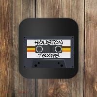 Houston Texas Cassette Tape Coaster thumb 0