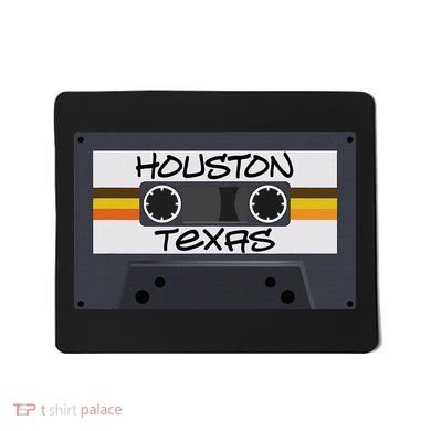 Houston Texas Cassette Tape Mousepad