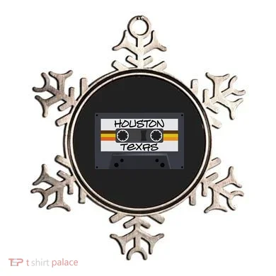 Houston Texas Cassette Tape Ornament