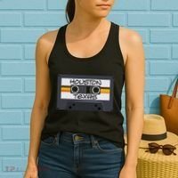 Houston Texas Cassette Tape Women's Tank Top thumb 2