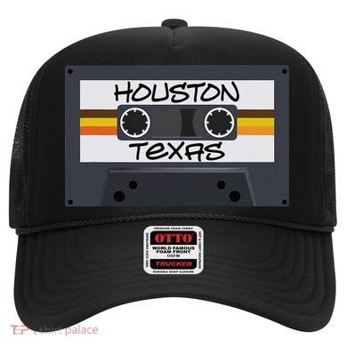Houston Texas Cassette Tape Hat
