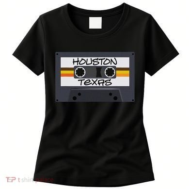 Houston Texas Cassette Tape Women's T-Shirt