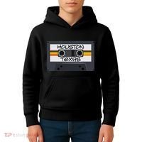 Houston Texas Cassette Tape Kids Hoodie thumb 4