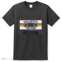 Houston Texas Cassette Tape T-Shirt thumb 0