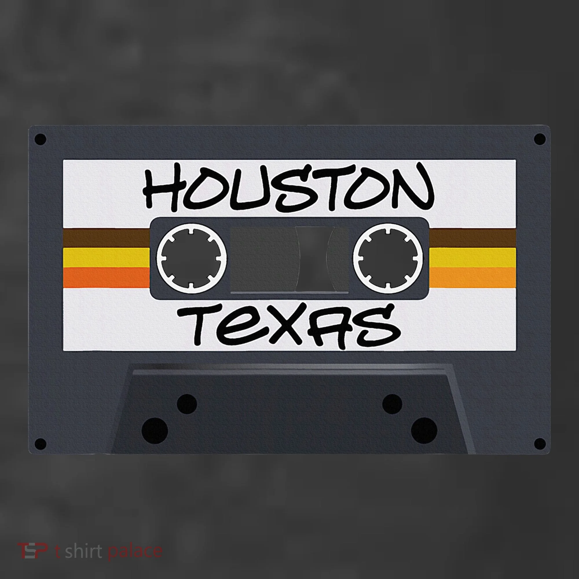 Houston Texas Cassette Tape Women's Hoodie