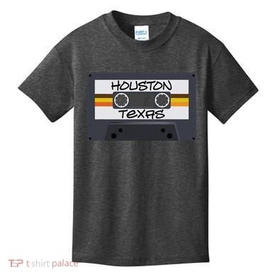 Houston Texas Cassette Tape Kids T-Shirt