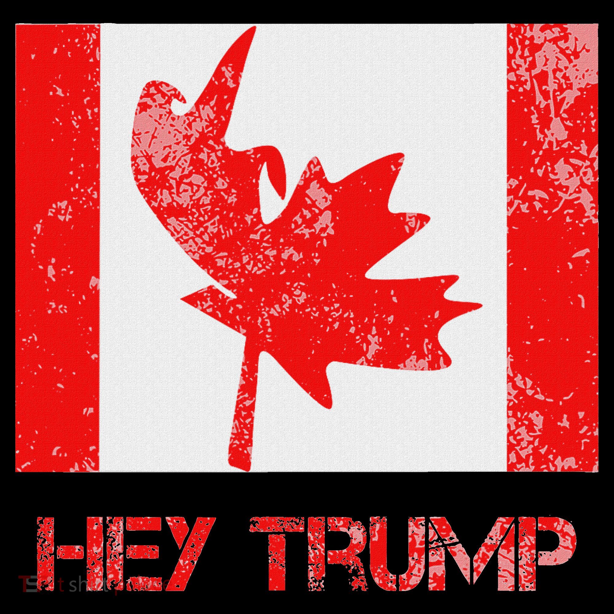 Hey Trump Canada Women's Hoodie