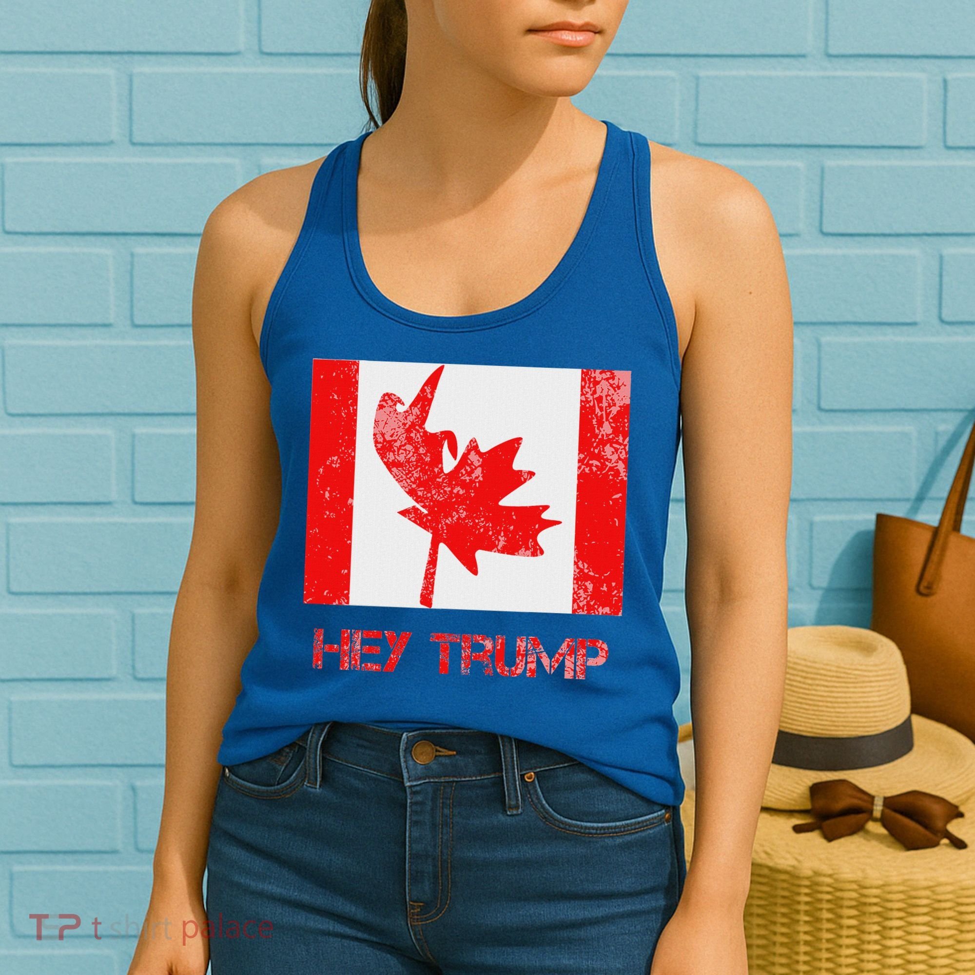 Hey Trump Canada Women's Tank Top