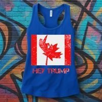 Hey Trump Canada Women's Tank Top thumb 3