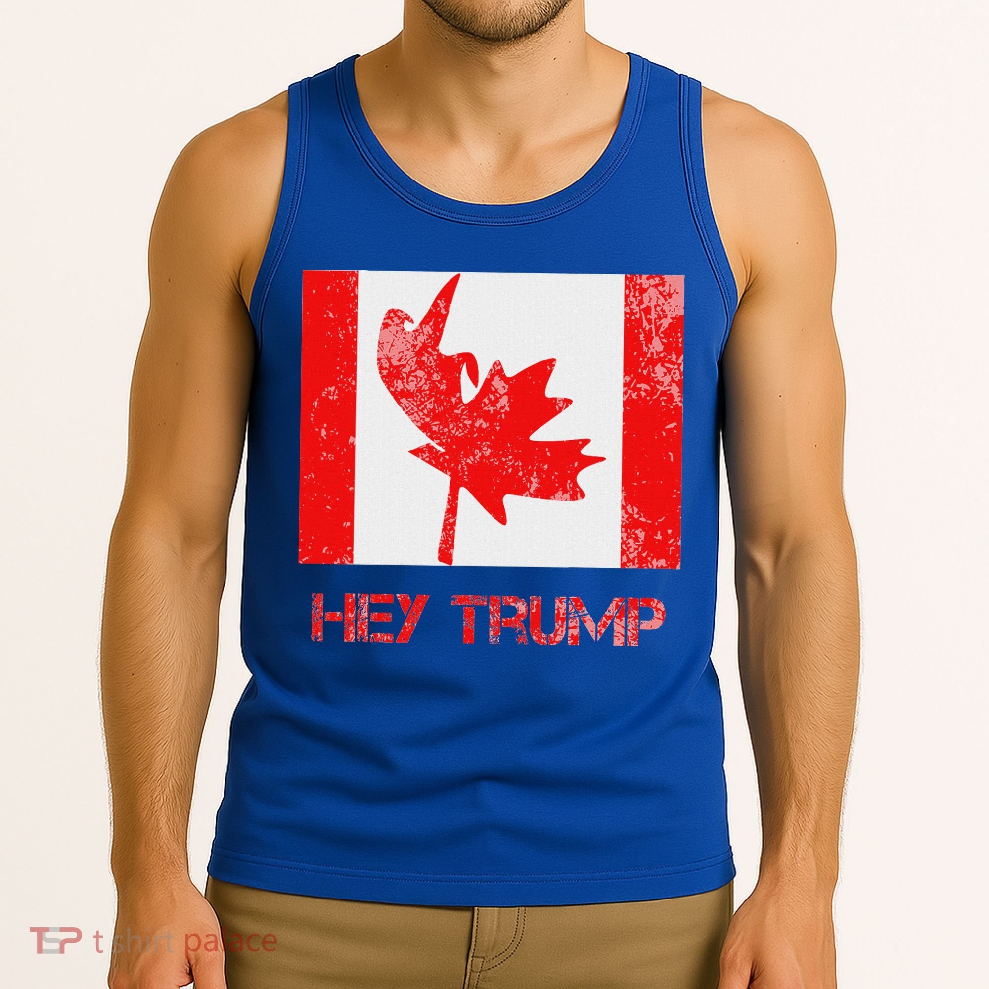 Hey Trump Canada Tank Top