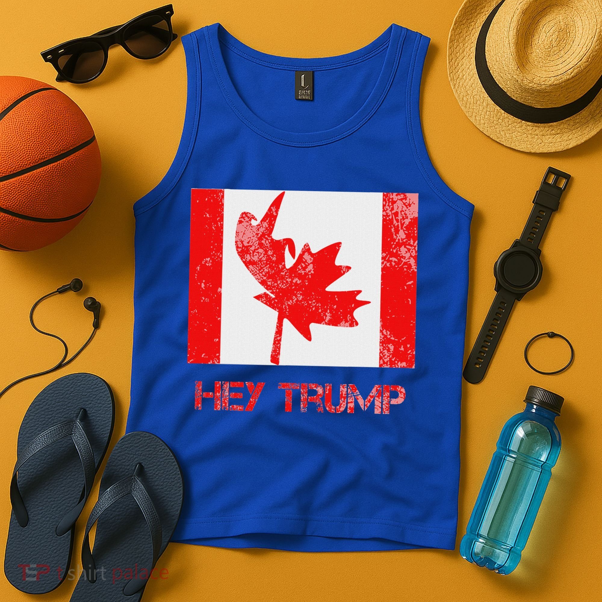 Hey Trump Canada Tank Top