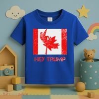 Hey Trump Canada Toddler T-Shirt thumb 3