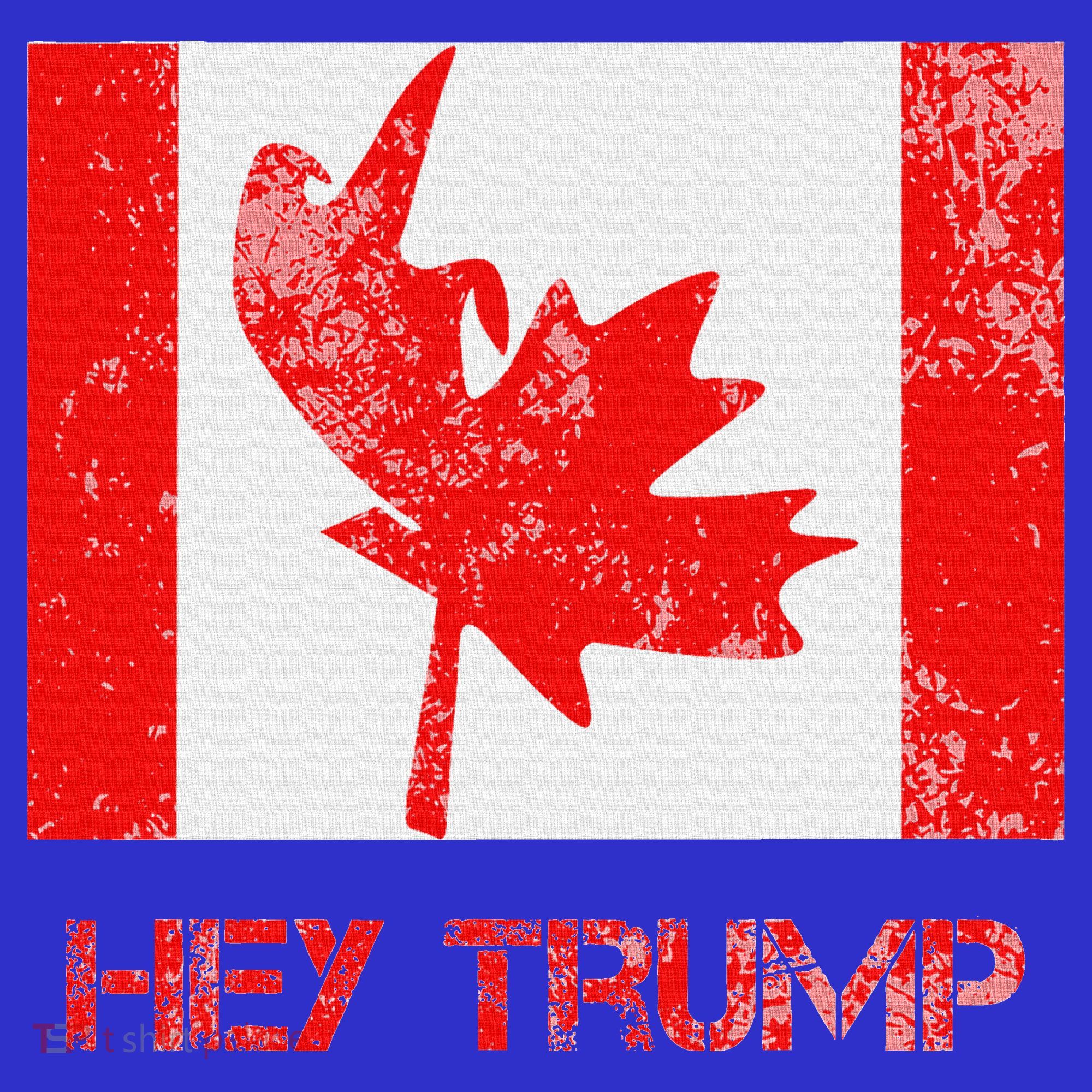 Hey Trump Canada Visor