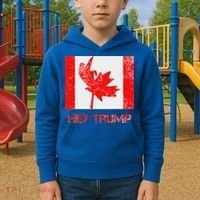 Hey Trump Canada Kids Hoodie thumb 2