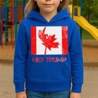 Hey Trump Canada Kids Hoodie thumb 3
