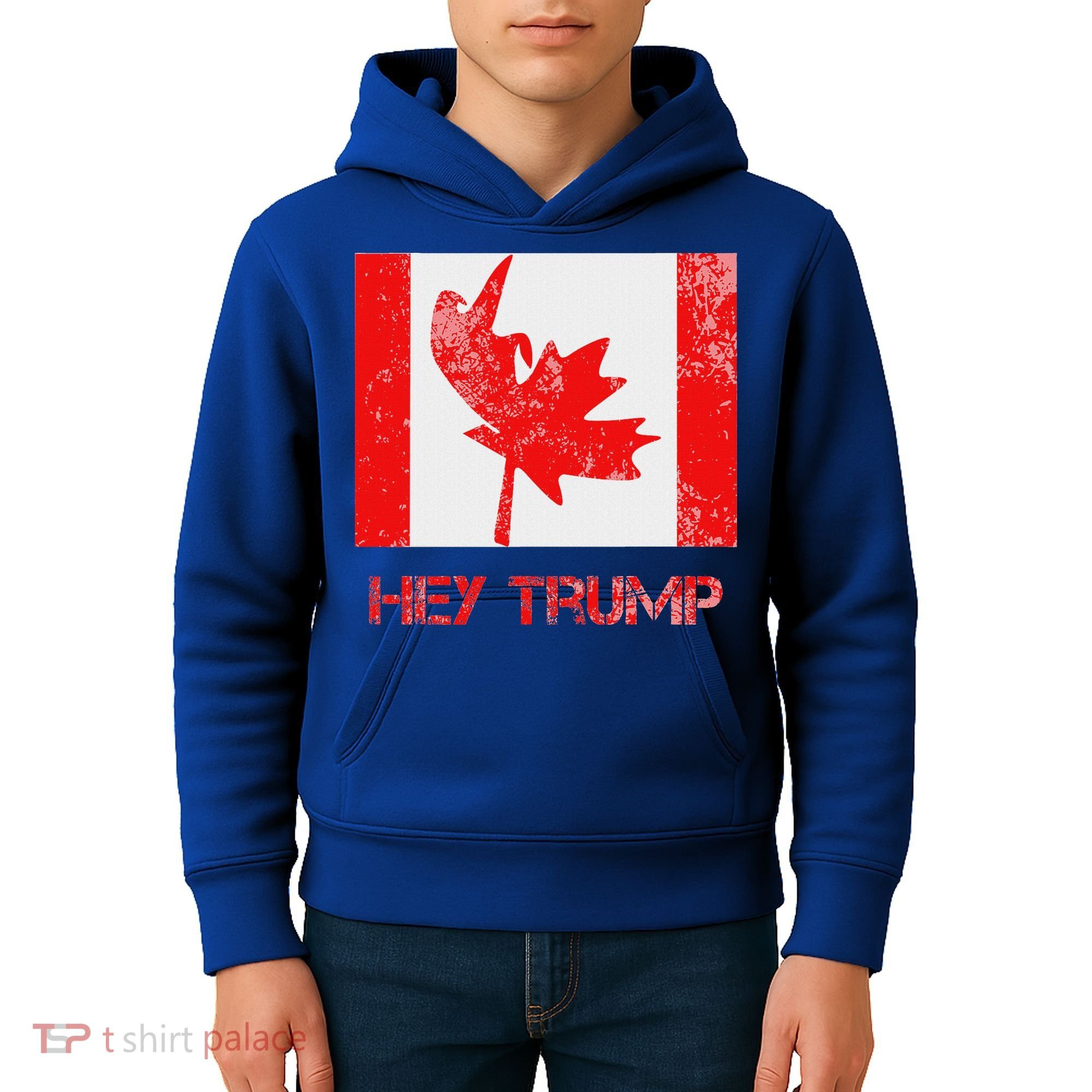 Hey Trump Canada Kids Hoodie