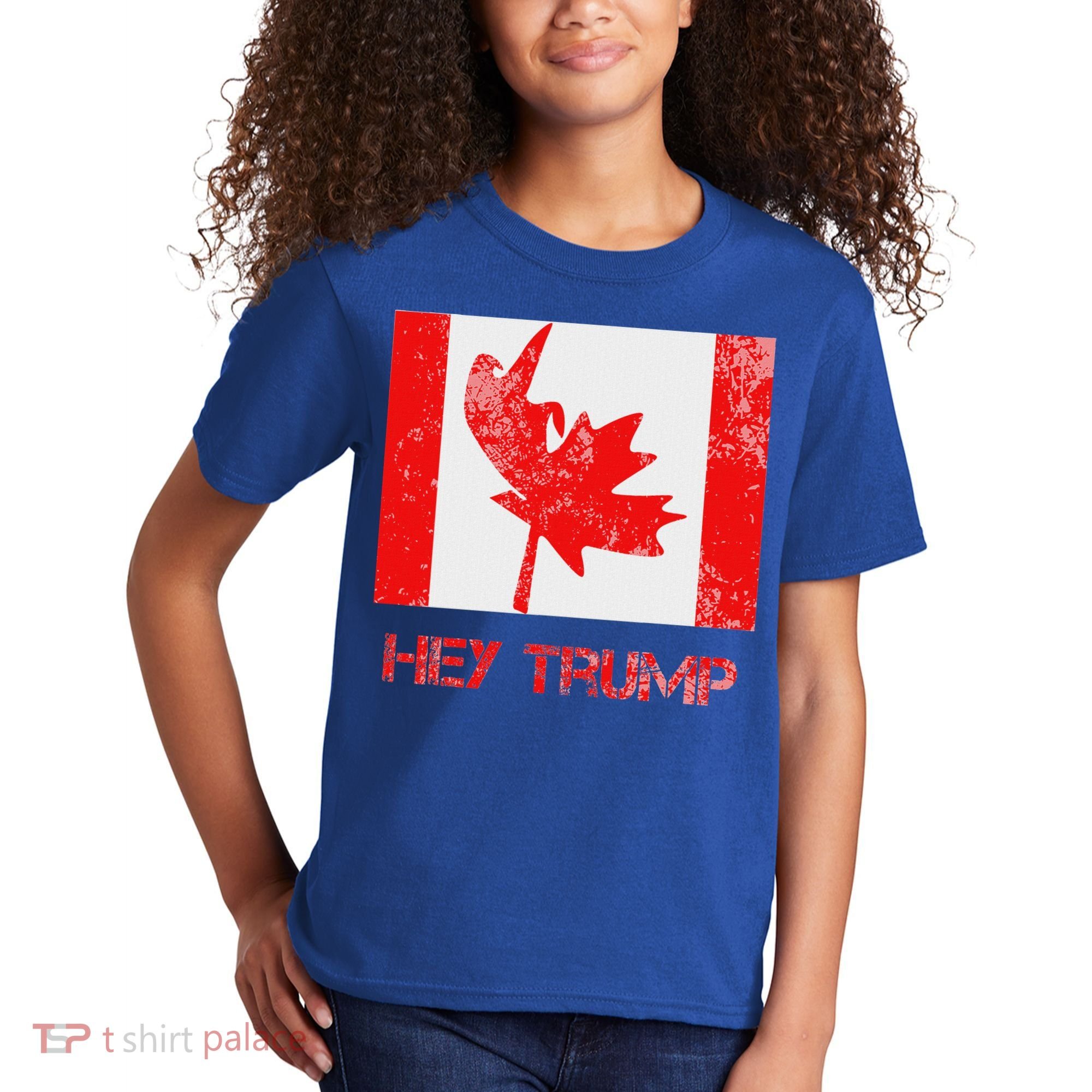 Hey Trump Canada Kids T-Shirt