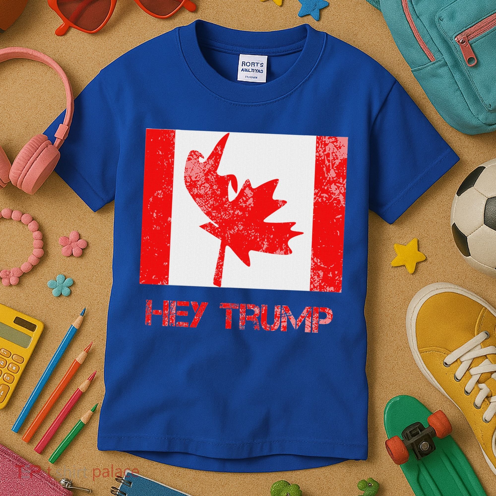 Hey Trump Canada Kids T-Shirt
