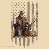 Hunting Trump Camouflage Usa Flag Deer Hunting Season Maga Tote Bag thumb 4