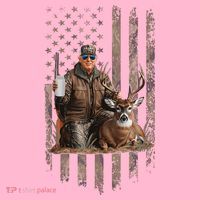 Hunting Trump Camouflage Usa Flag Deer Hunting Season Maga Coaster thumb 2