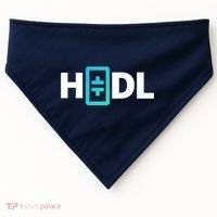 HODL Theta Crypto, Theta Logo, DeFi Theta Crypto, HODL Theta USA-Made Doggie Bandana thumb 0